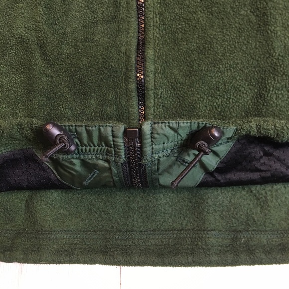 Alpine Tek by Palmetto's Fleece Pullover Women’s M Full Zip Green Cozy - Picture 8 of 8